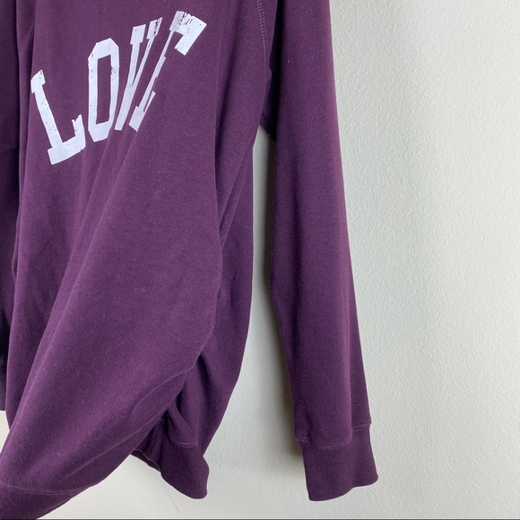 Love Maternity Burgundy Crewneck Pull Over Sweater Size XL - Picture 8 of 12